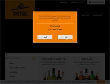Tablet Screenshot of donpealo.cz